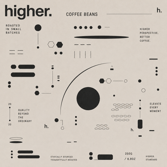 higher. Blend Coffee beans